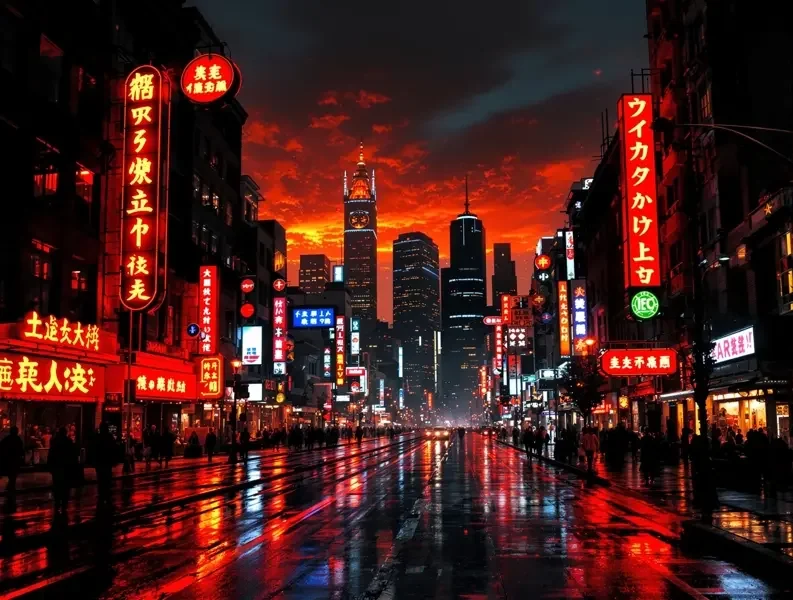 剧单《午夜心跳加速：霓虹都市甜宠合集》专题封面，共收录6部短剧
